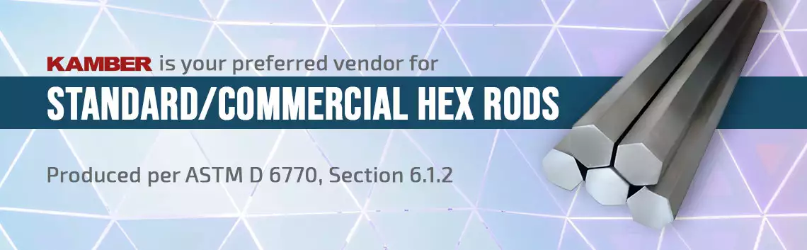 Standard Commercial Hex Rods